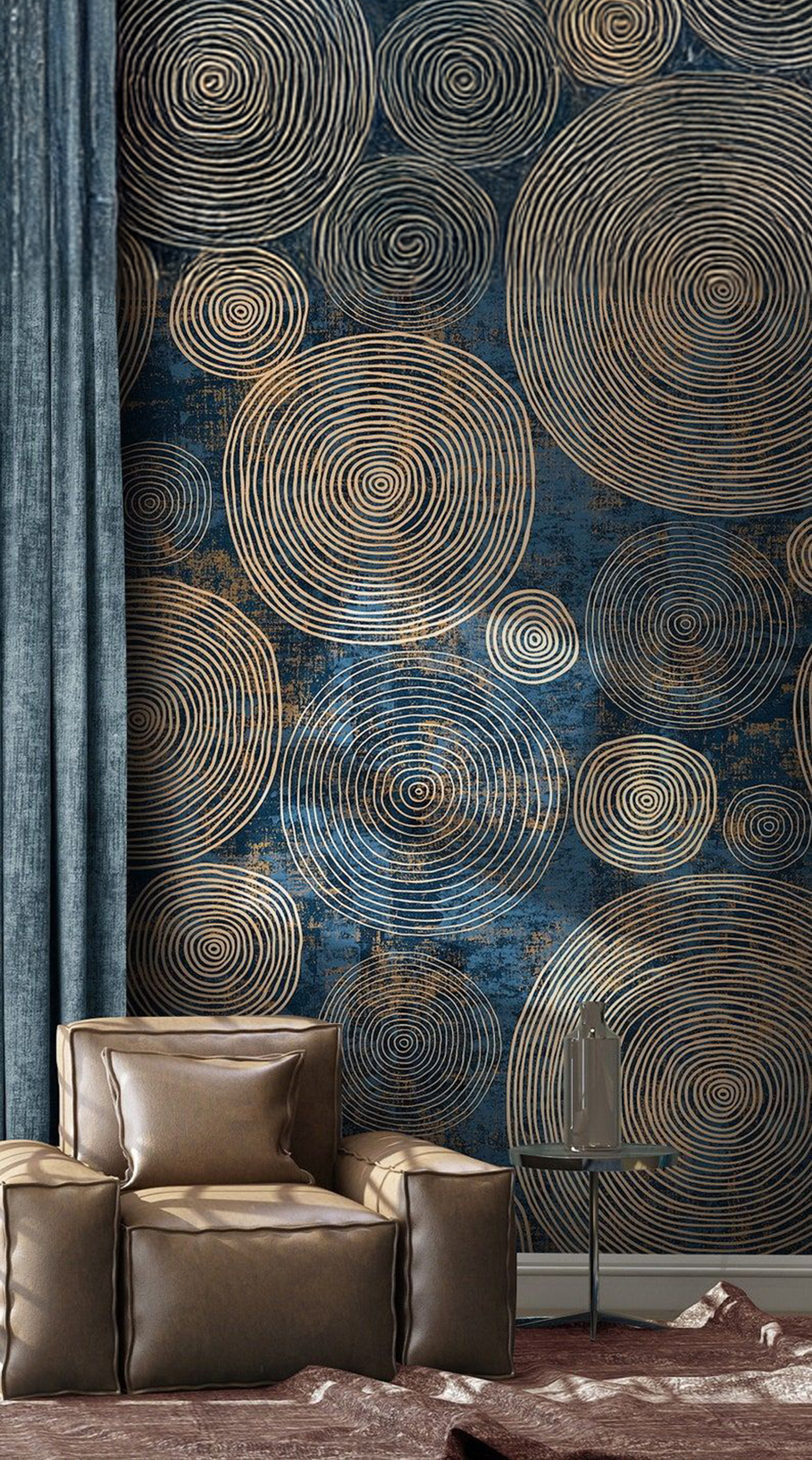 Luxury wallpaper installation project by Dream Walls Studio