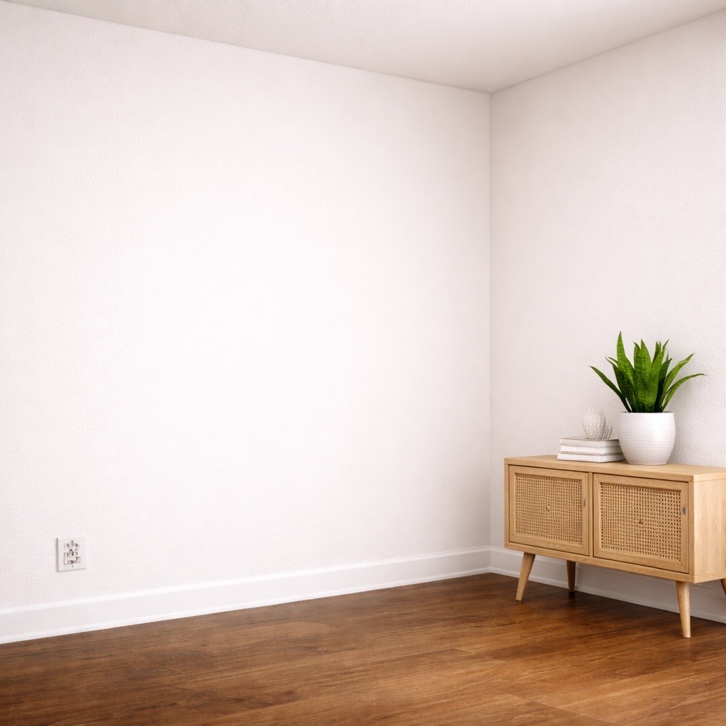 Wall after restoration